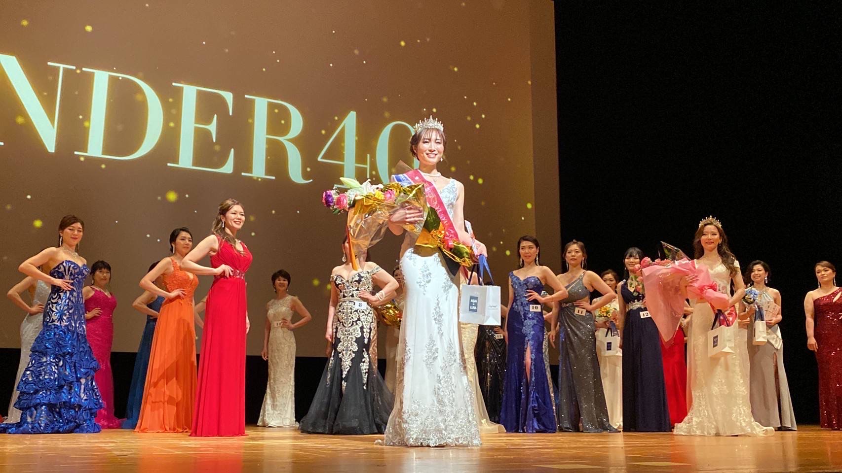星下かなみ【ミセス関西コレクション2022 九州エリア 初代グランプリ